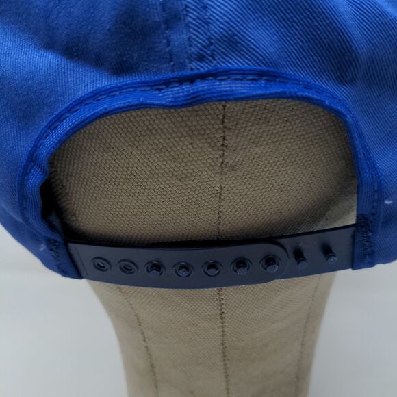 The Executive Line Mens Snapback Trucker Hat Blue Vintage Operation Desert Storm - Picture 8 of 11